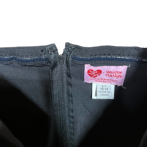 Unique Vintage x I Love Lucy Black Starlet Jumpsuit Size Large - Picture 10 of 12